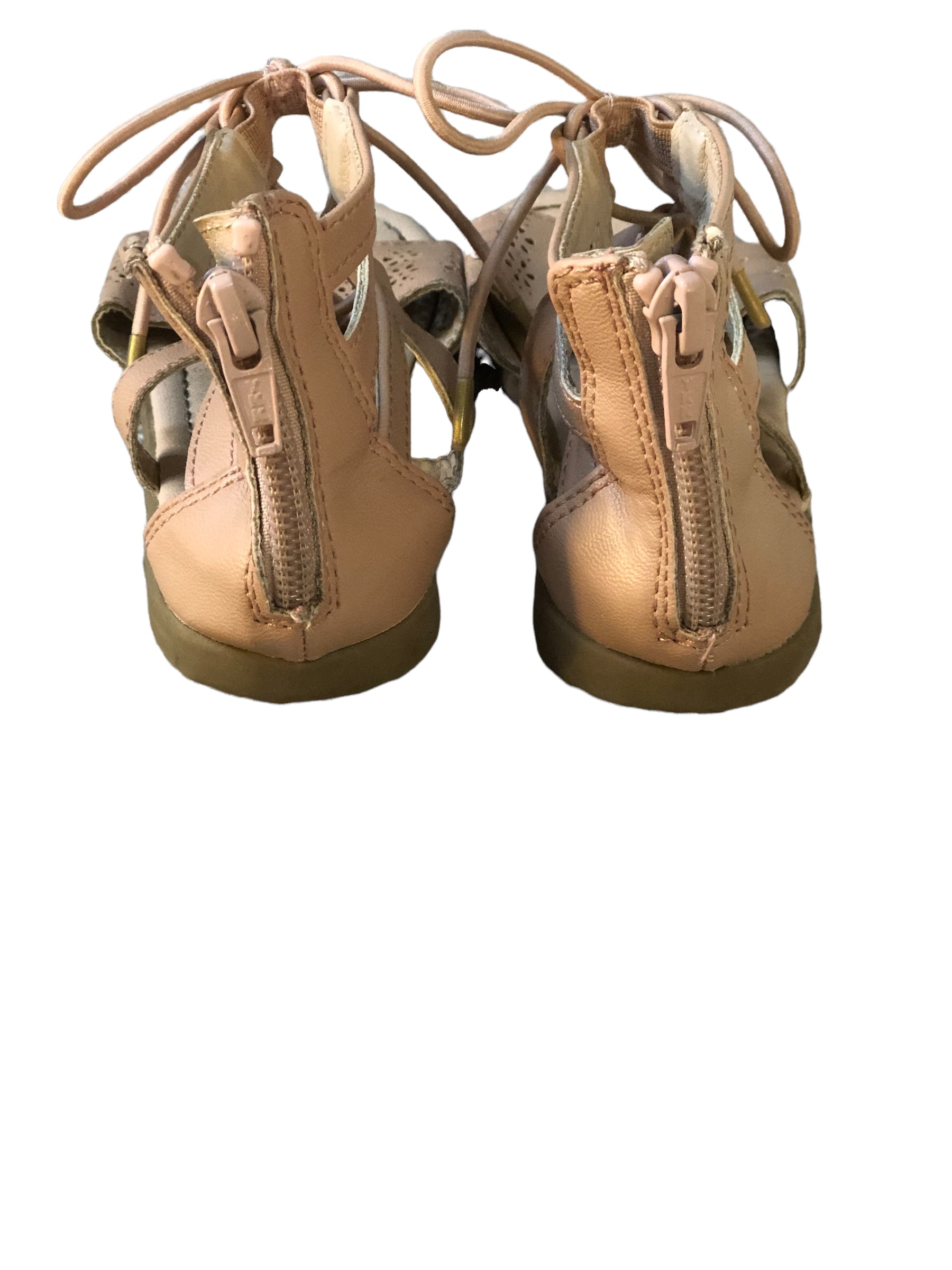 Toddler Girl's The Children’s Place Pink Gladiator Sandals - Variety Sales Etc.