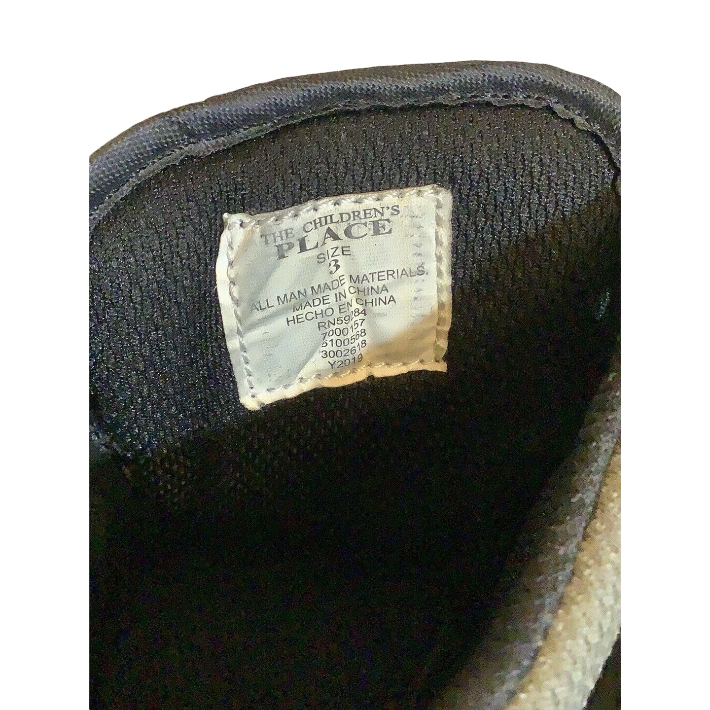 Boy’s The Children’s Place Green Hi-Top Sneakers Pre-Owned Size 3 - Variety Sales Etc.