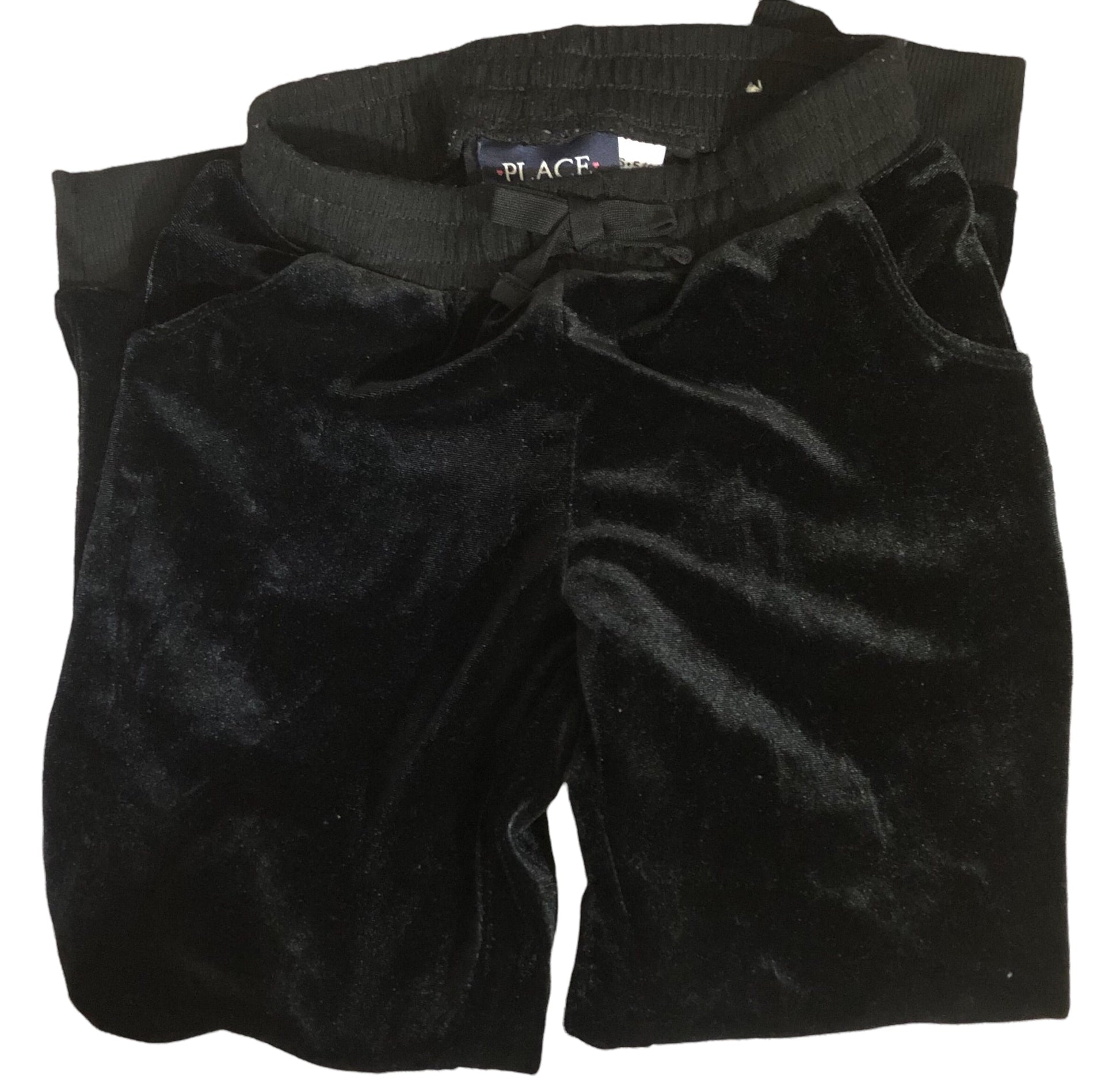 Girl’s Black Velour Joggers - Variety Sales Etc.