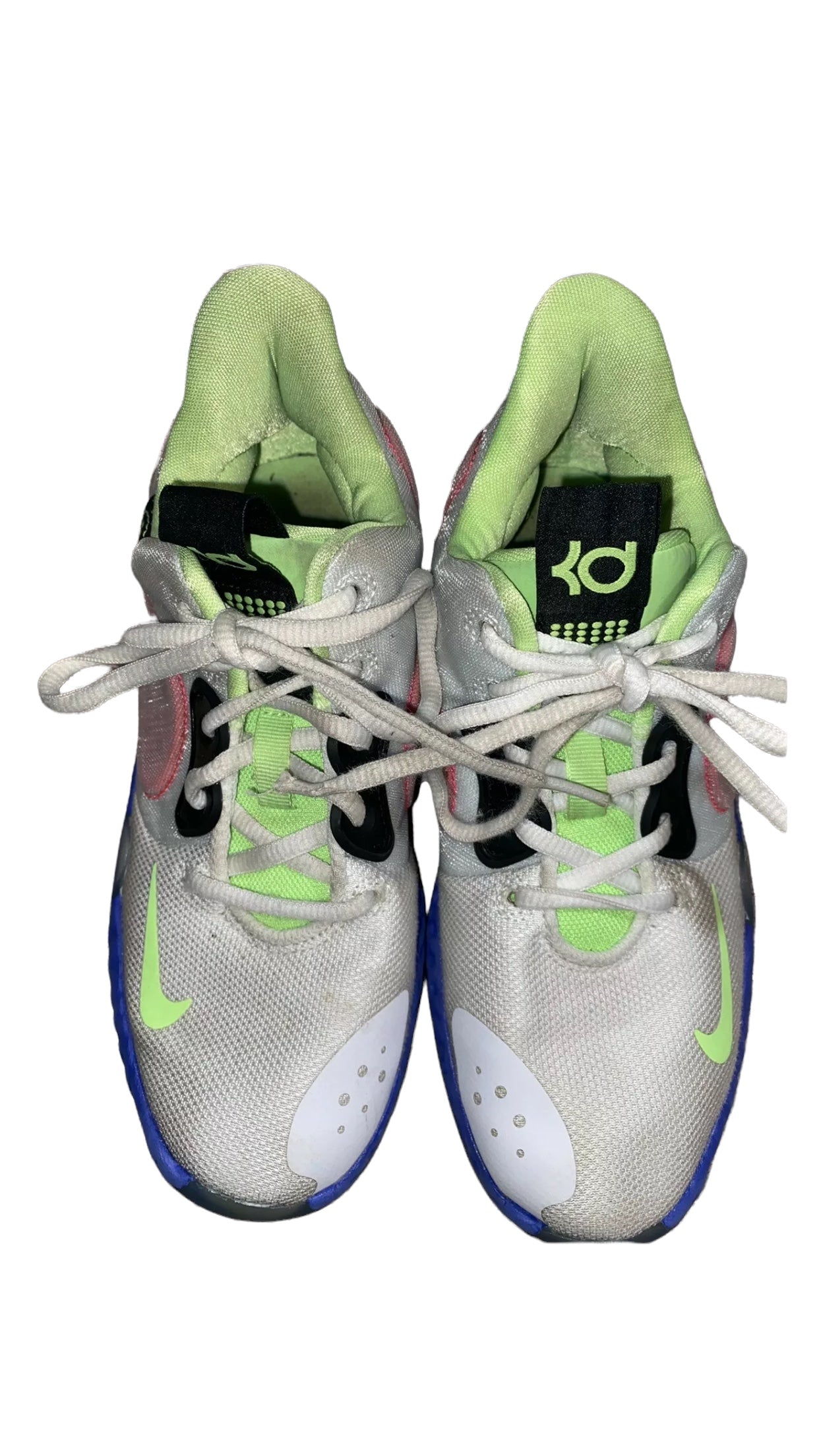 Nike KD Trey 5 VII'White Lime Royal' GS  Basketball Shoes/Sneakers - Variety Sales Etc.