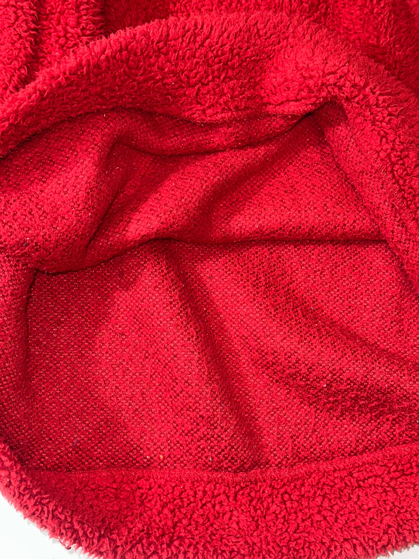 Sugar & Jade Tween Girls Santa Sherpa Hoodie Nightgown - red; Pre-Owned