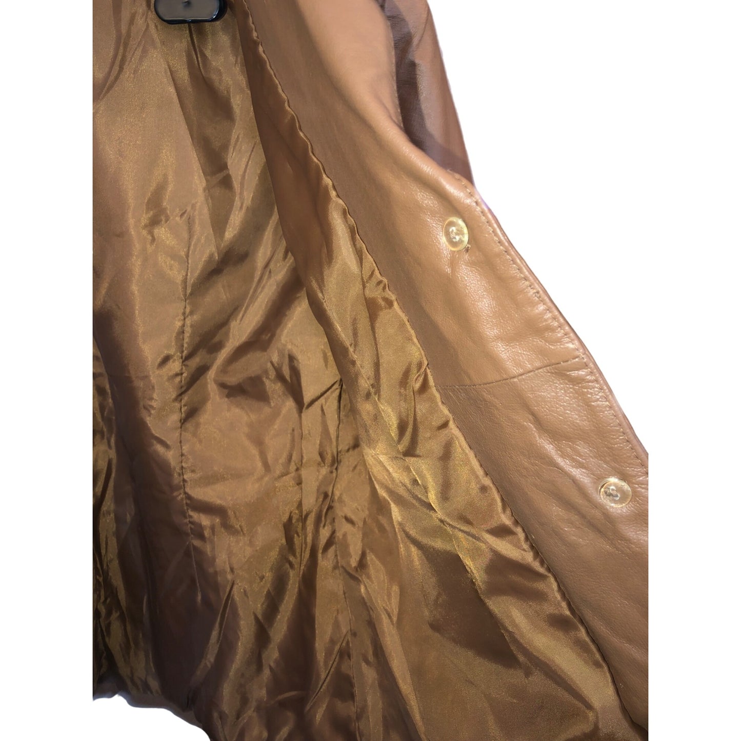 Chadwick's Brown Genuine Leather Jacket SIZE 4P NWT