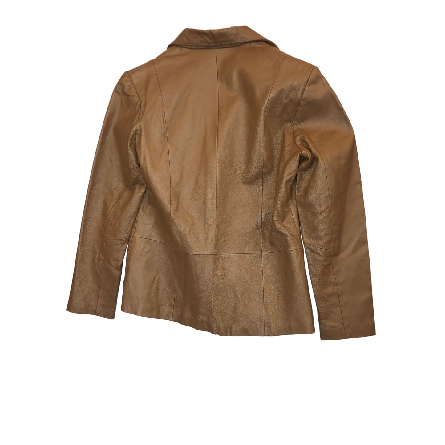 Chadwick's Brown Genuine Leather Jacket SIZE 4P NWT