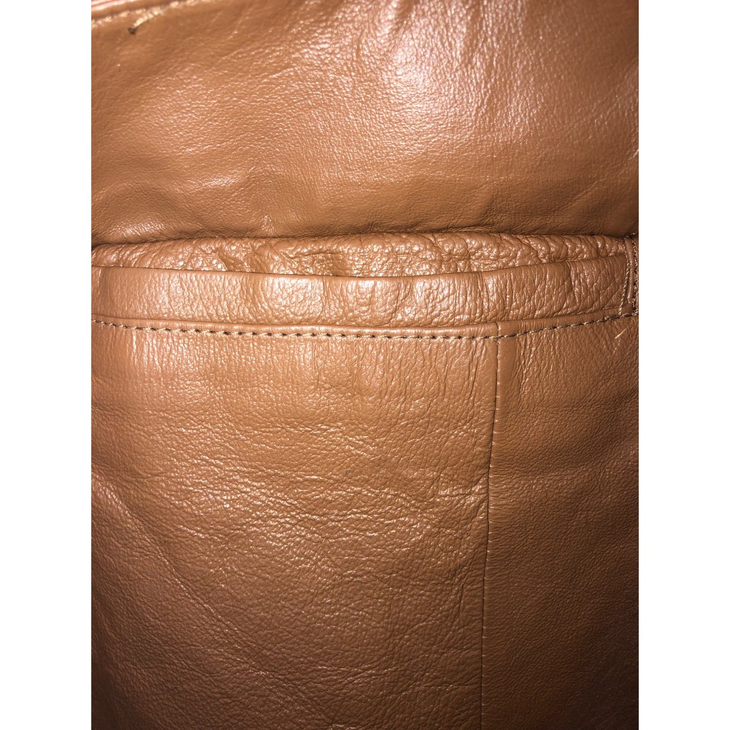 Chadwick's Brown Genuine Leather Jacket SIZE 4P NWT