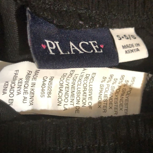 Girl’s Black Velour Joggers - Variety Sales Etc.