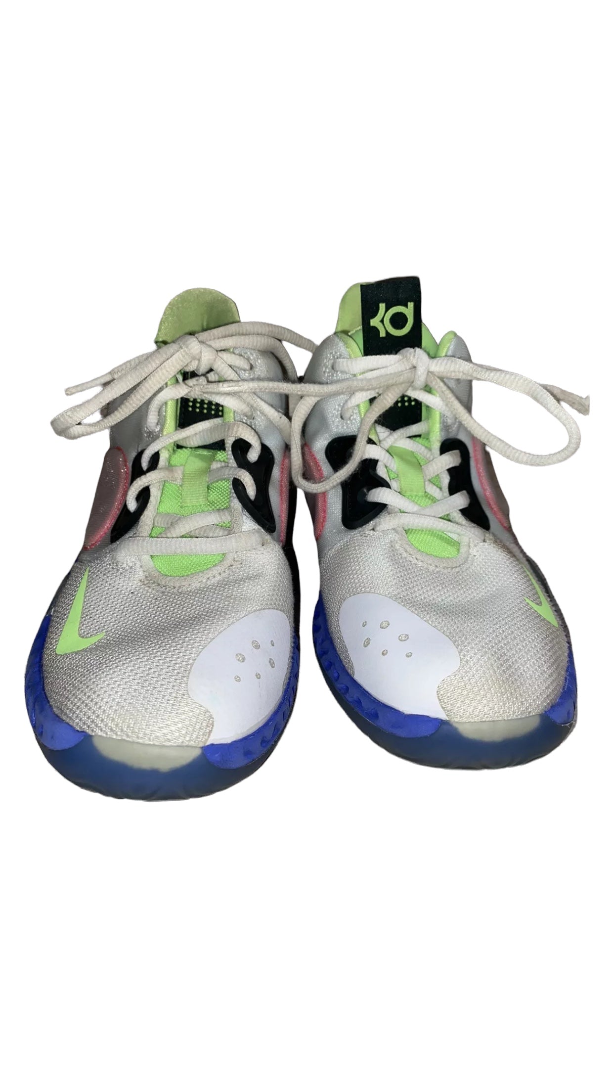 Nike KD Trey 5 VII'White Lime Royal' GS  Basketball Shoes/Sneakers - Variety Sales Etc.