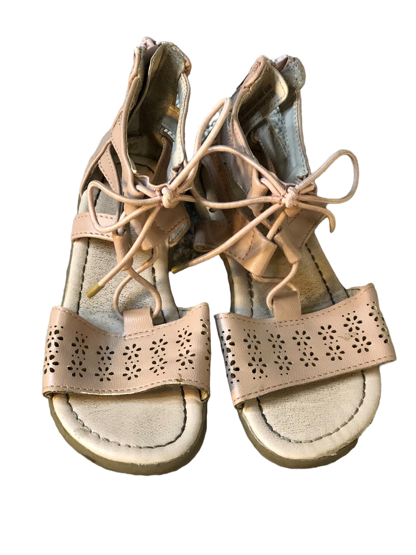 Toddler Girl's The Children’s Place Pink Gladiator Sandals - Variety Sales Etc.