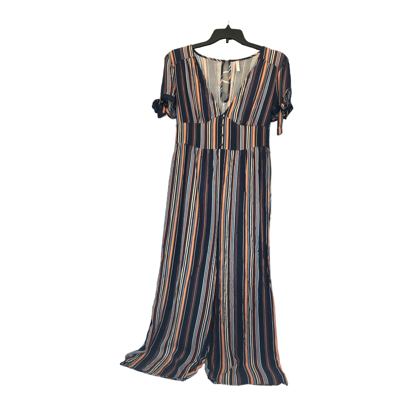 Xhilaration Women’s Multicolored Striped Pants Jumpsuit  Size L