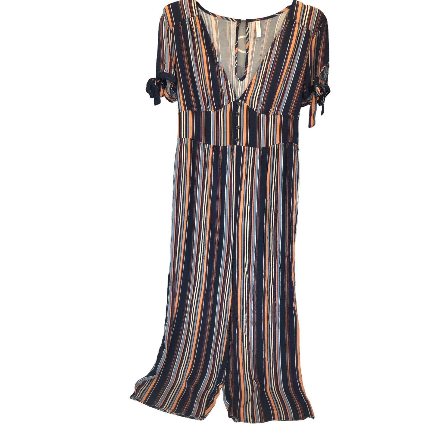 Xhilaration Women’s Multicolored Striped Pants Jumpsuit  Size L