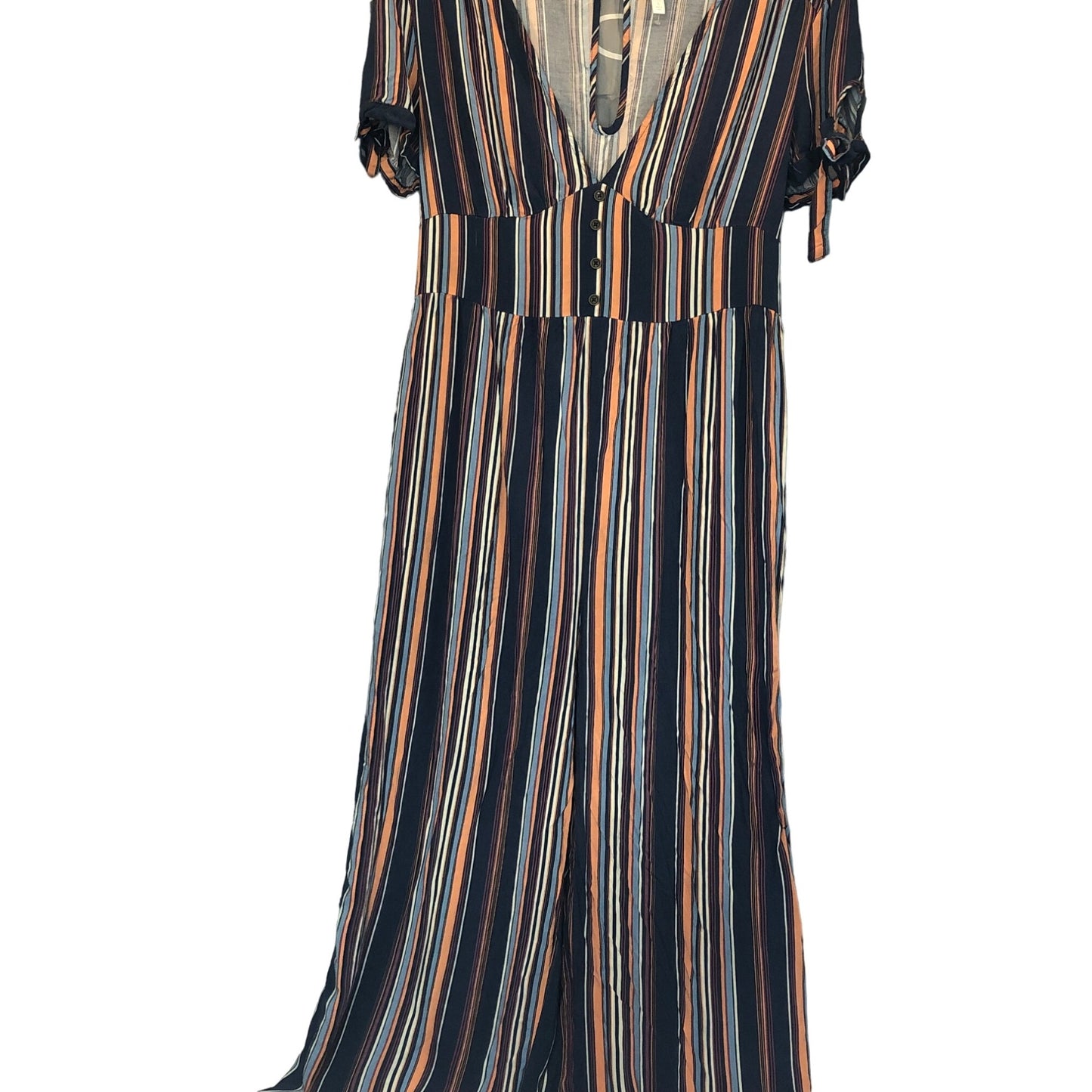 Xhilaration Women’s Multicolored Striped Pants Jumpsuit  Size L