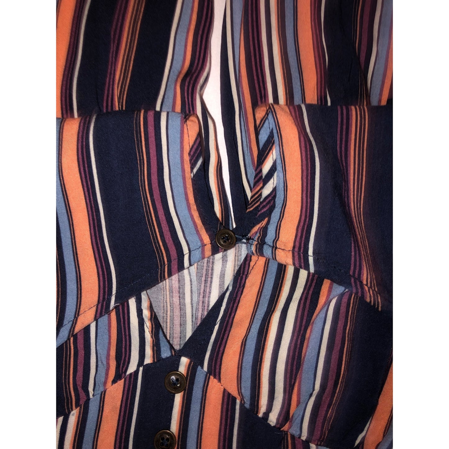 Xhilaration Women’s Multicolored Striped Pants Jumpsuit  Size L