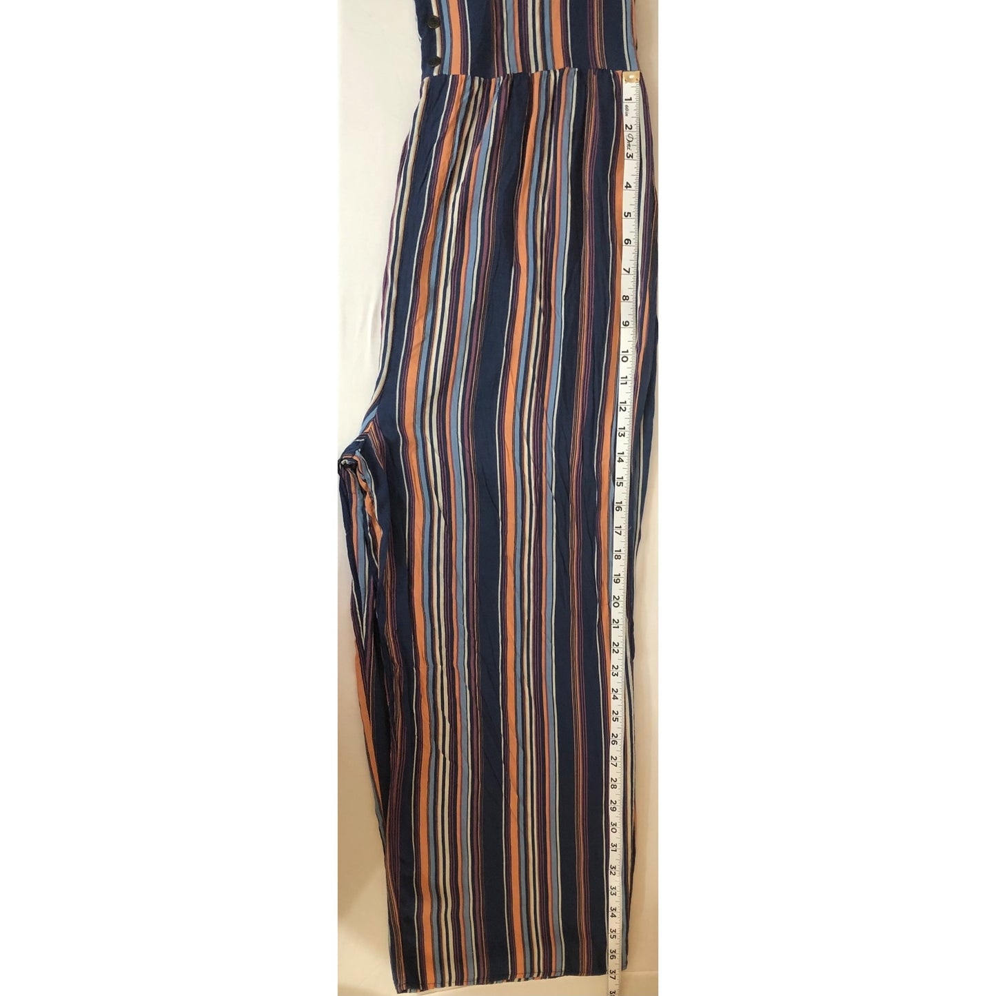 Xhilaration Women’s Multicolored Striped Pants Jumpsuit  Size L