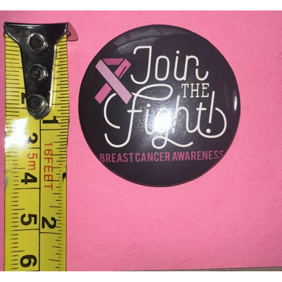 Breast Cancer Awareness Variety Inspirational Button Pins Bundle
