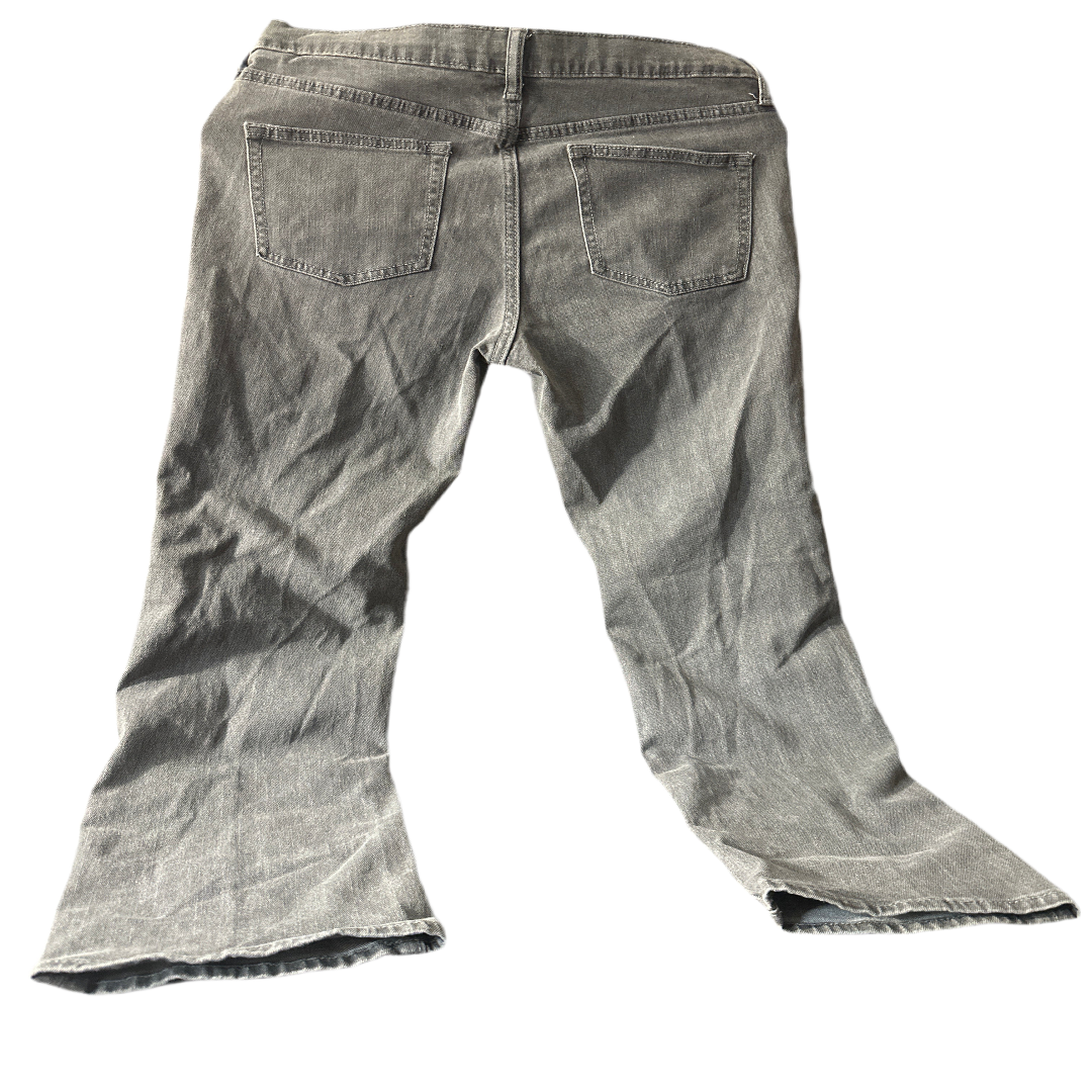 Old Navy Boys Grey Rinse Straight Built-In-Flex Jeans Size 14 Plus- Pre-Owned