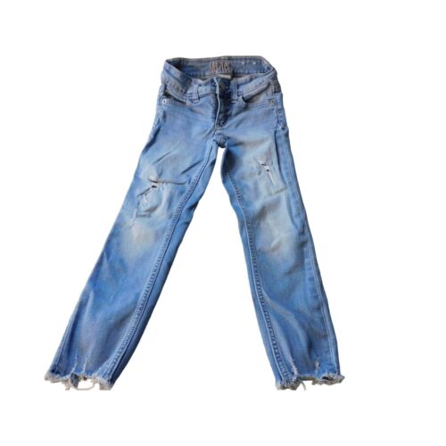 Justice Girl's Super Skinny Ankle Jeans Size 7 Slim/Ankle Length Pre-Owned