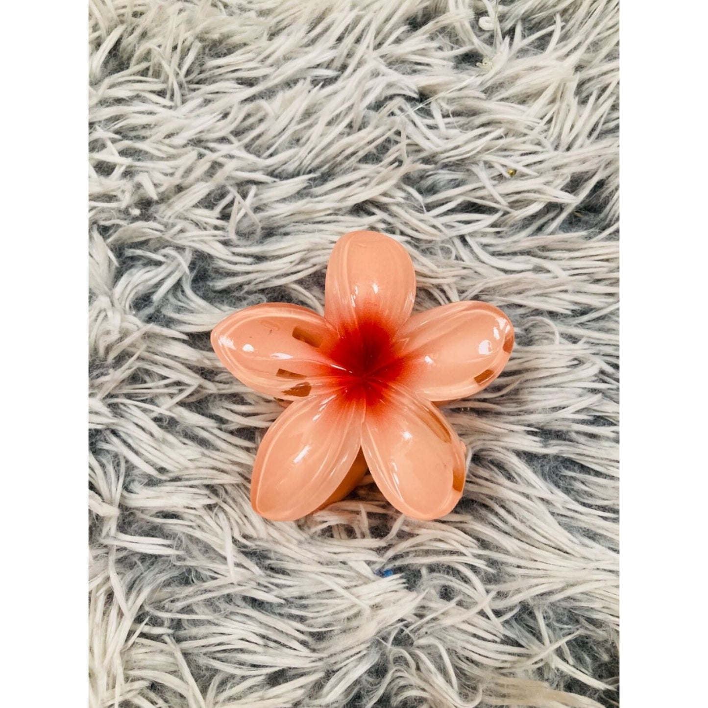 Hawaiian Hibiscus flower Hair claw clips