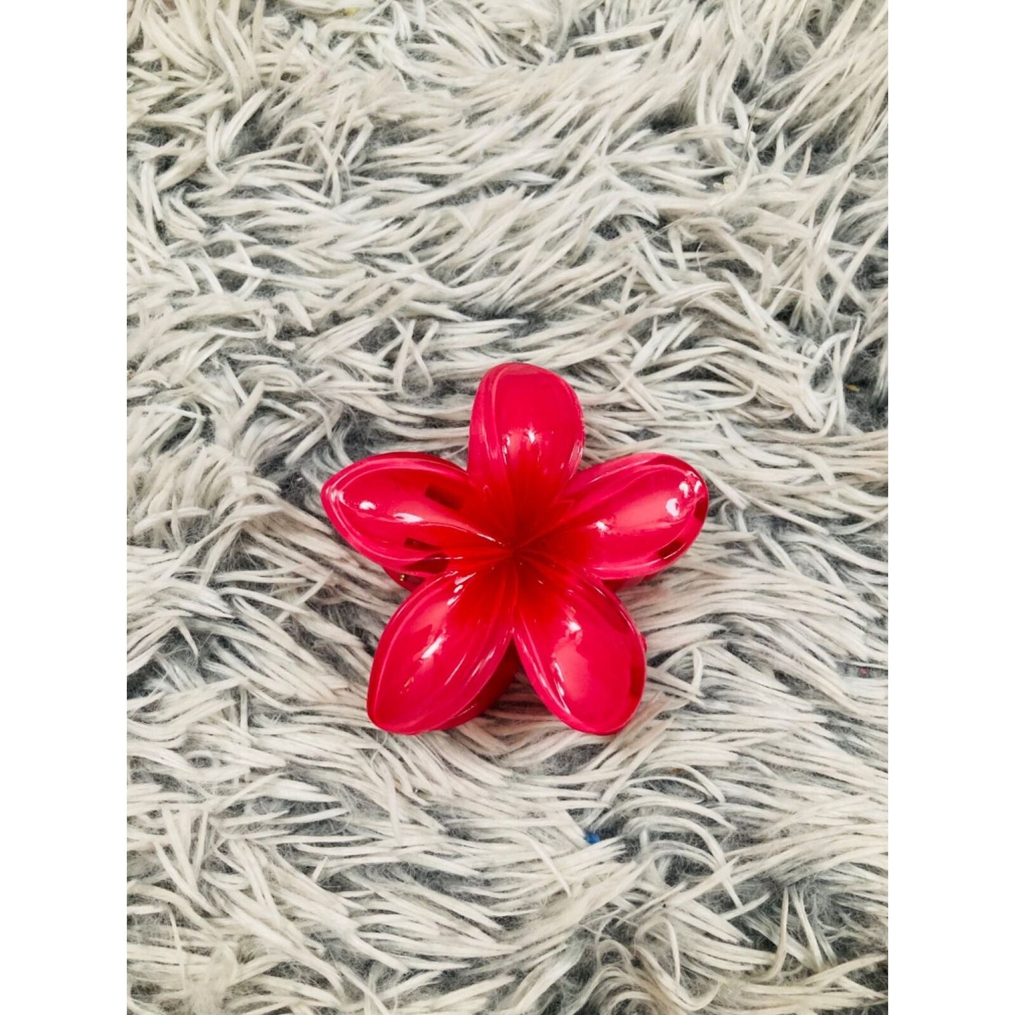 Hawaiian Hibiscus flower Hair claw clips