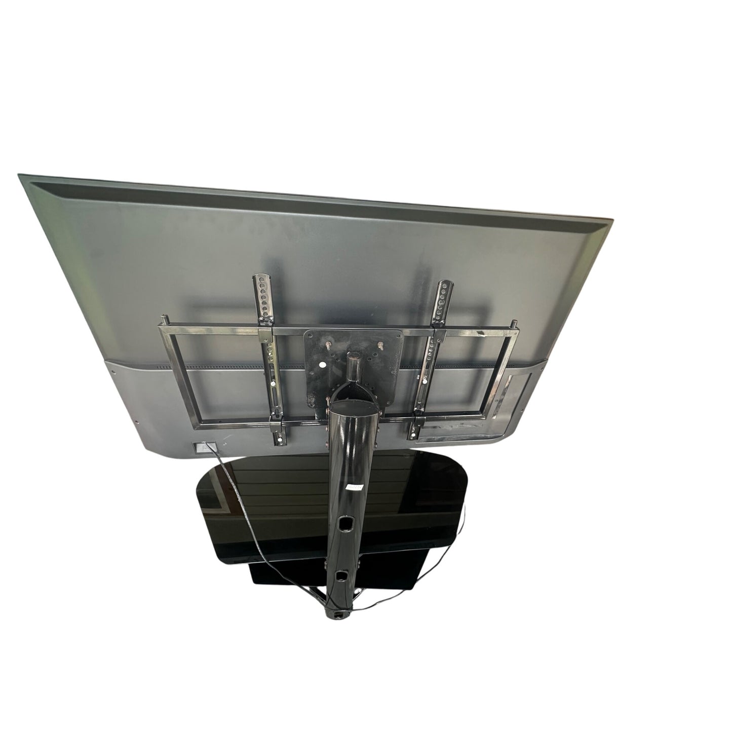 JVC 55" Class 4K Ultra HD Smart LED TV with Built-in Chromecast w/Wall Mount+ TV Stand Bundle