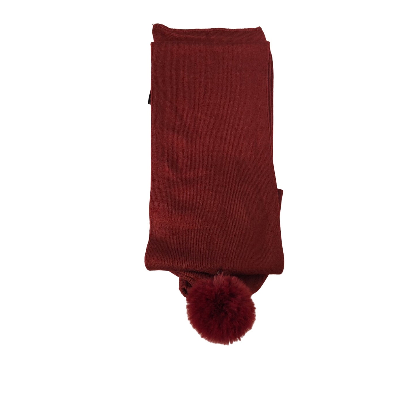 Burgundy  3 Piece Cozy Gloves Hat and Scarf Set One Size