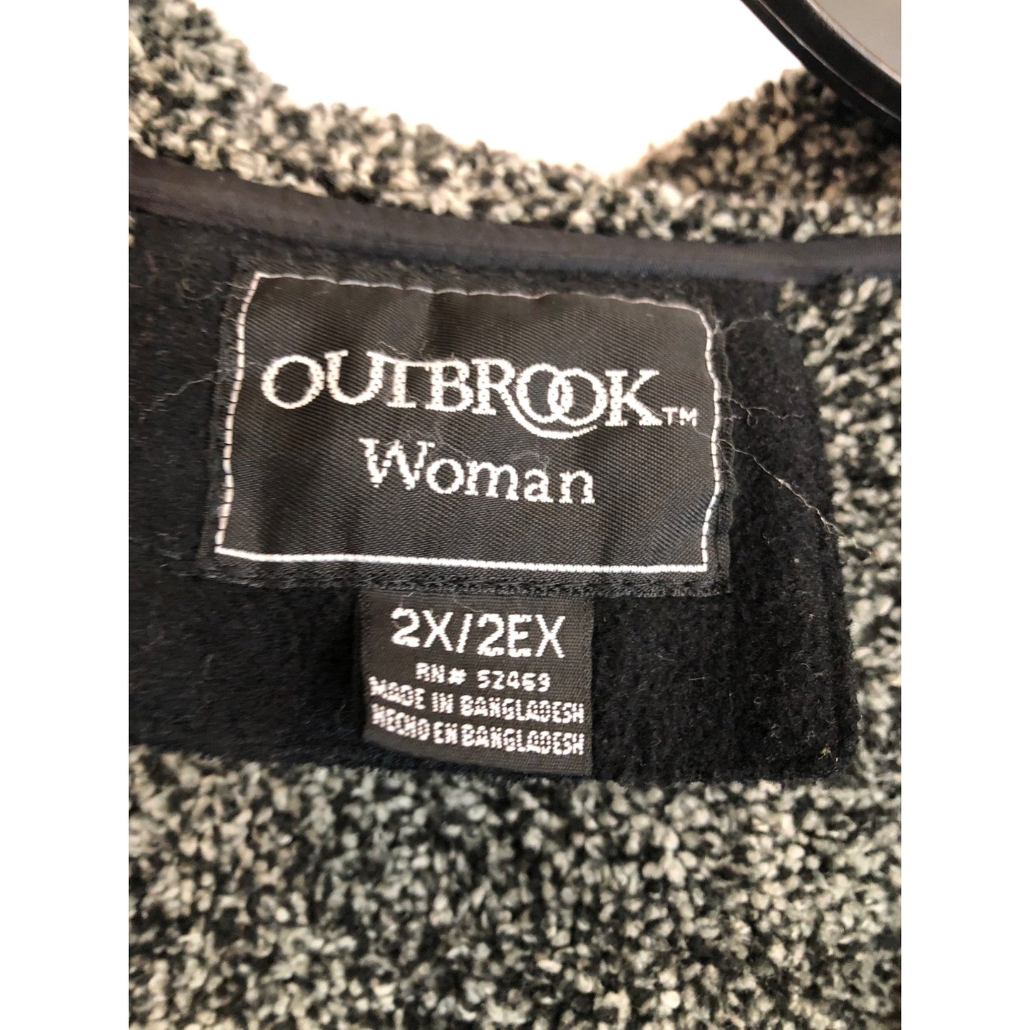 Outbrook Woman Cozy Fluffy Coat Jacket Pre-Owned Size 2X