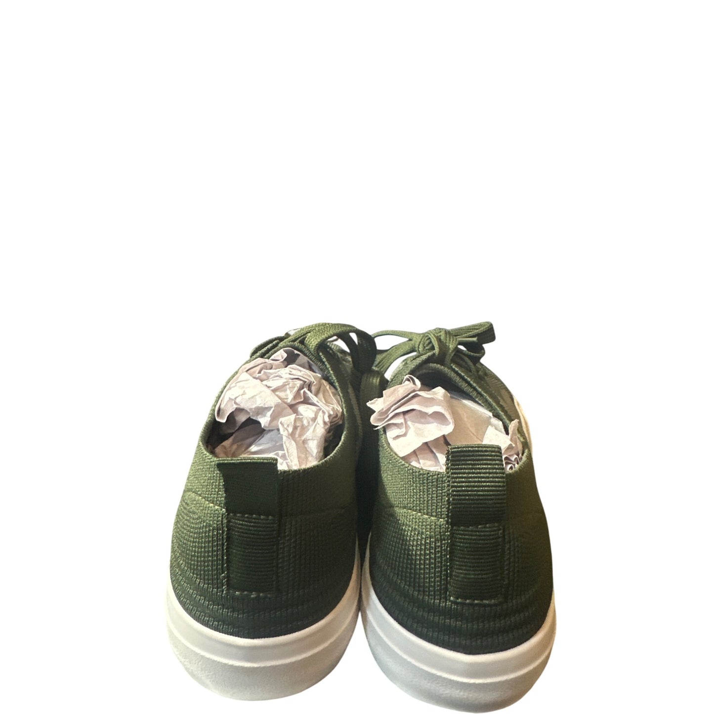 Jellypop Shoes CERRITOS Women's Camo Green Knitted  Size 7.5M