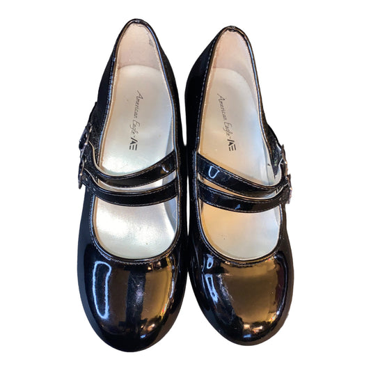 American Eagle Girl’s Black Dress Shoes Pre-Owned Size 11 - GF Variety Shop