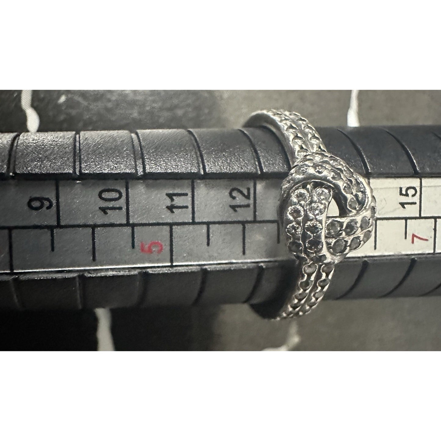 Pandora Sterling Silver Knot Ring Size 6