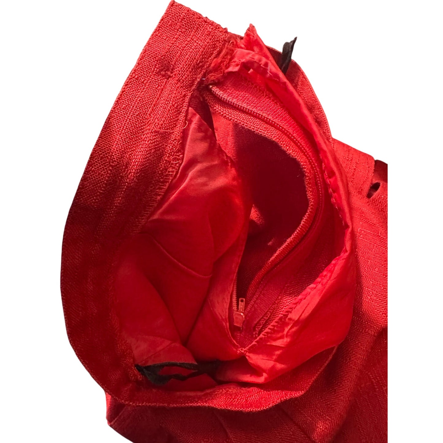 Vintage Sasson Women's Red Blazer & Skirt Suit Set Size 6 Pre-Owned