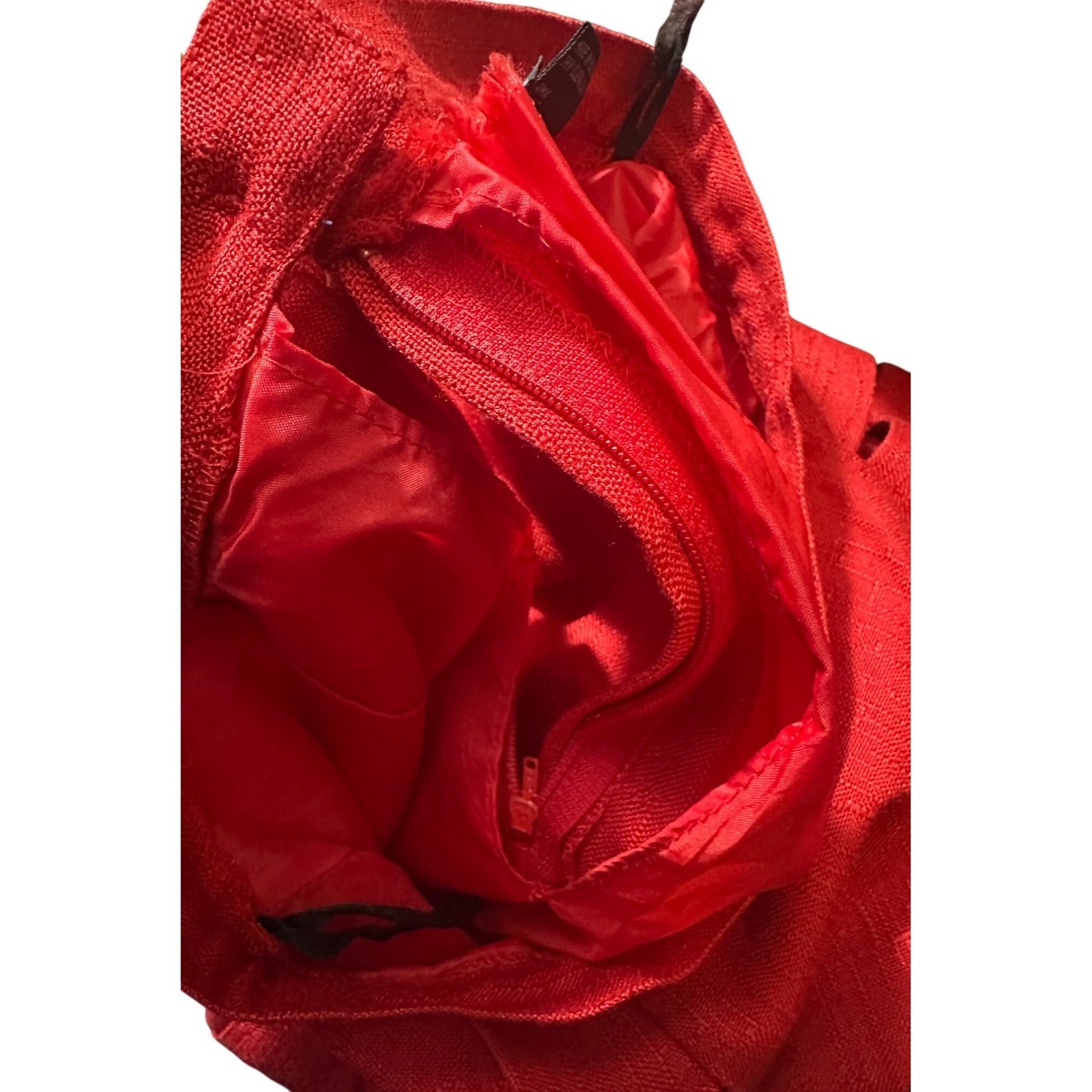 Vintage Sasson Women's Red Blazer & Skirt Suit Set Size 6 Pre-Owned