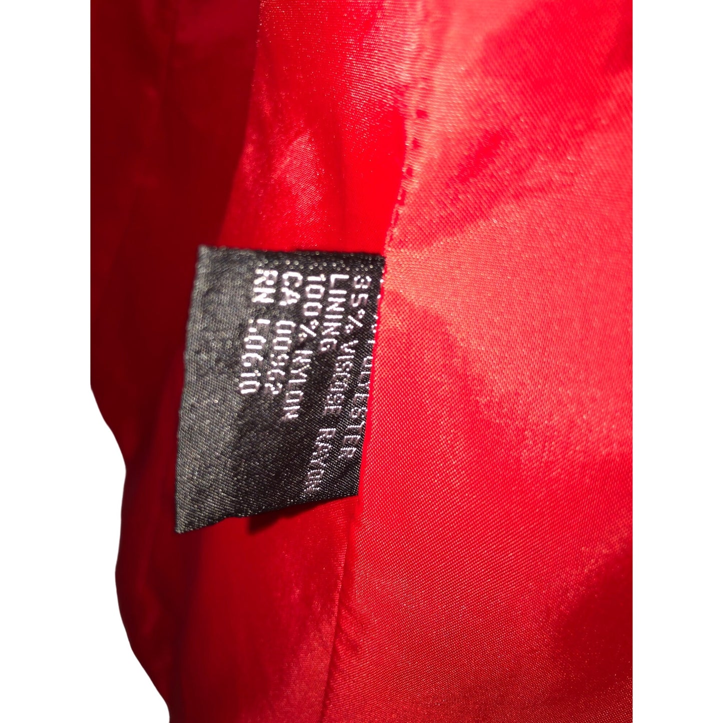 Vintage Sasson Women's Red Blazer & Skirt Suit Set Size 6 Pre-Owned