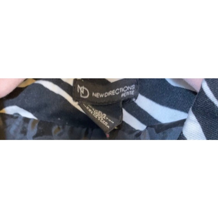 Womens Zebra Print Blazer Jacket Size PS Pre-Owned - GF Variety Shop