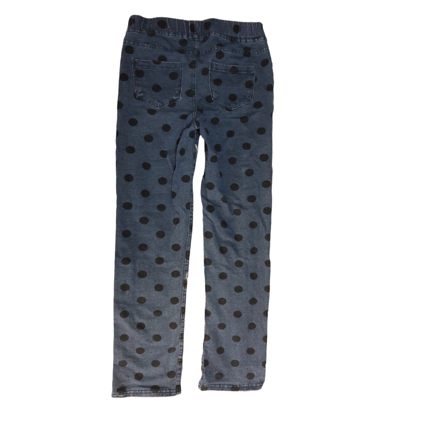 Girl's Blue Pock-a-Dot Leggings - Variety Sales Etc.