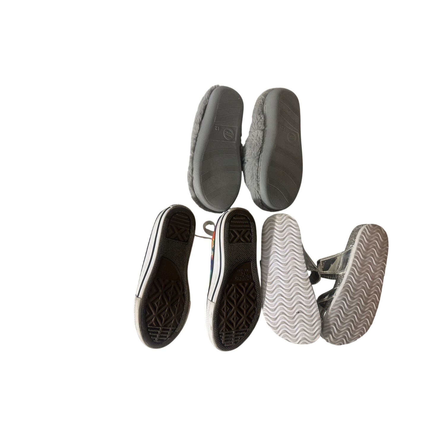 Lot Of Pairs Of Girls Shoes Size 12-, Bedroom SlideOn Shoes, Sneakers, Sandals