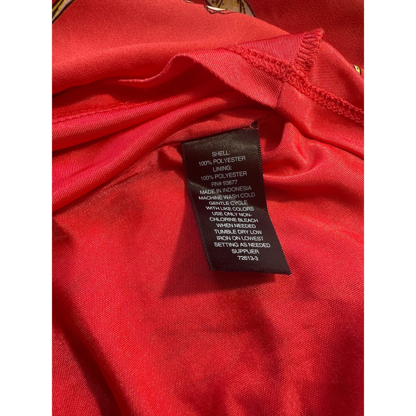 Worthington Women's Warm Spring Teaberry Floral Print Mini Dress - Size XXL