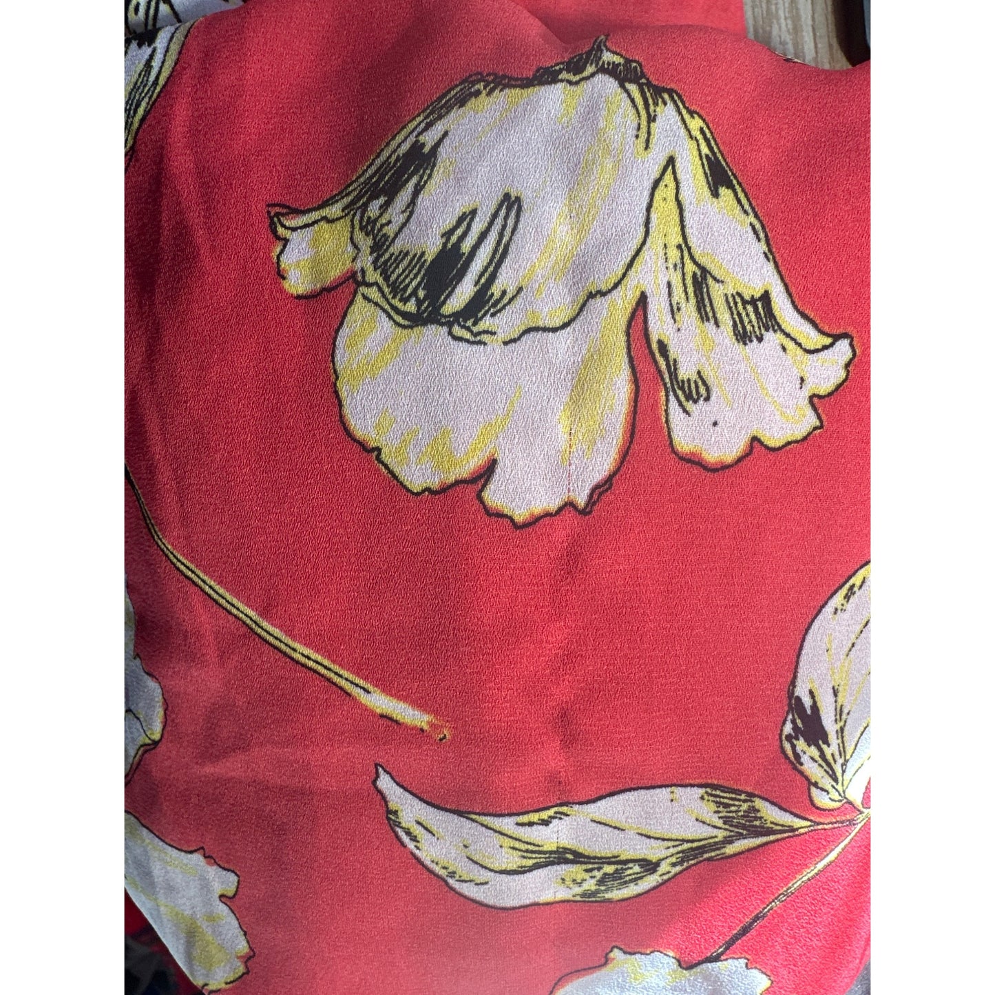 Worthington Women's Warm Spring Teaberry Floral Print Mini Dress - Size XXL