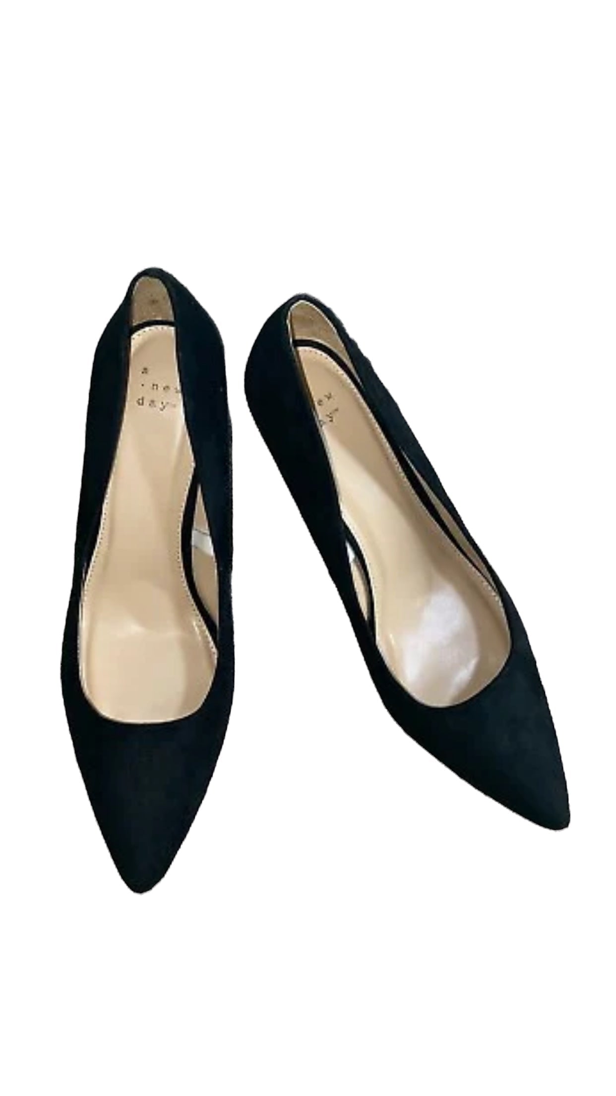 Women’s Black Size 9 1/2 “NEW” Gemma Pointed Toe Pumps - A NEW DAY - GF Variety Shop