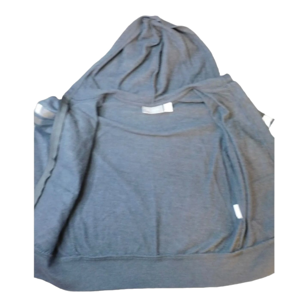 Girl's Gray The Children's Place Zip Up Jacket with Hoodie Size S 5/6 Pre-Owned - GF Variety Shop