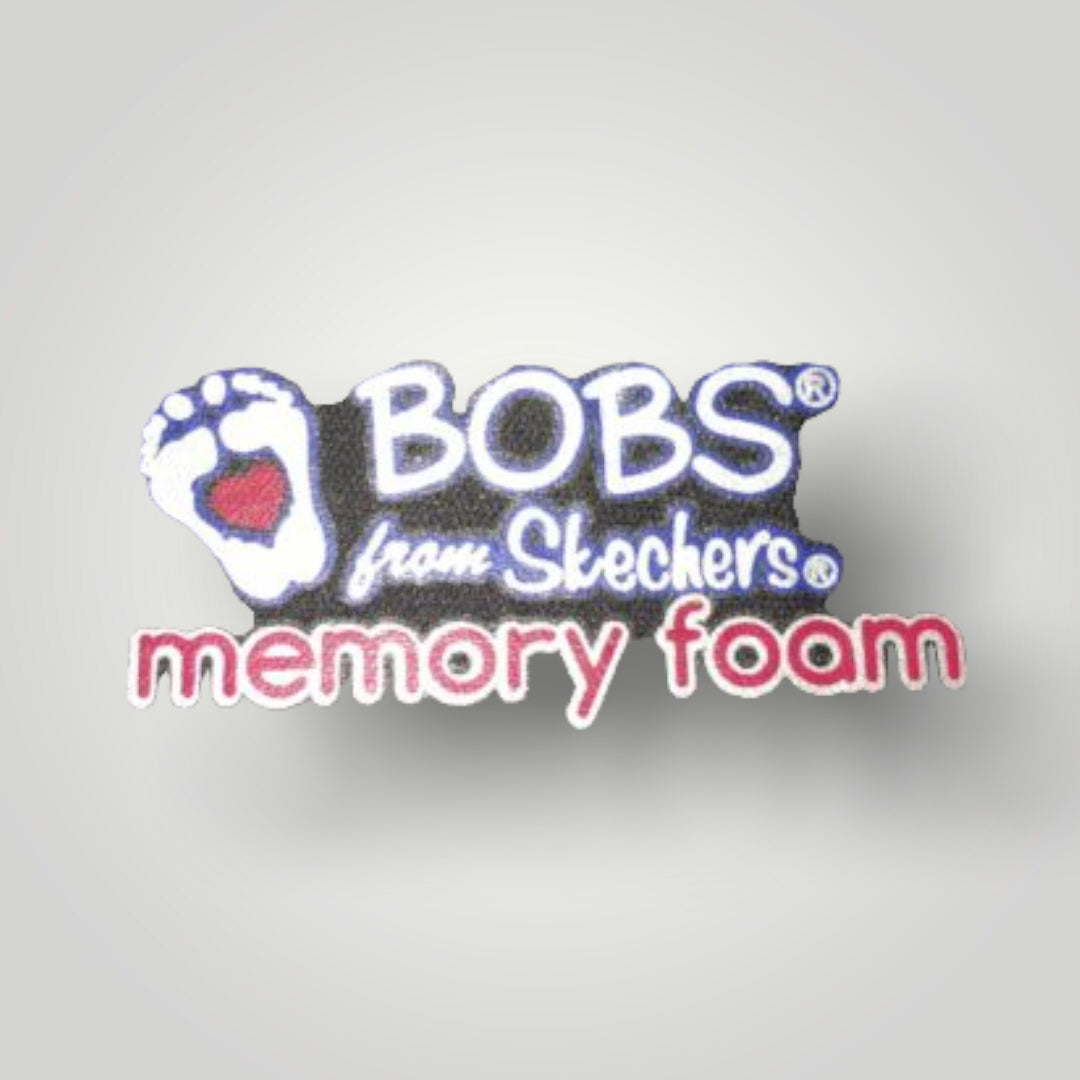Bobs From Skechers With Memory Foam Black/White Tie Up Sneaker - Variety Sales Etc.
