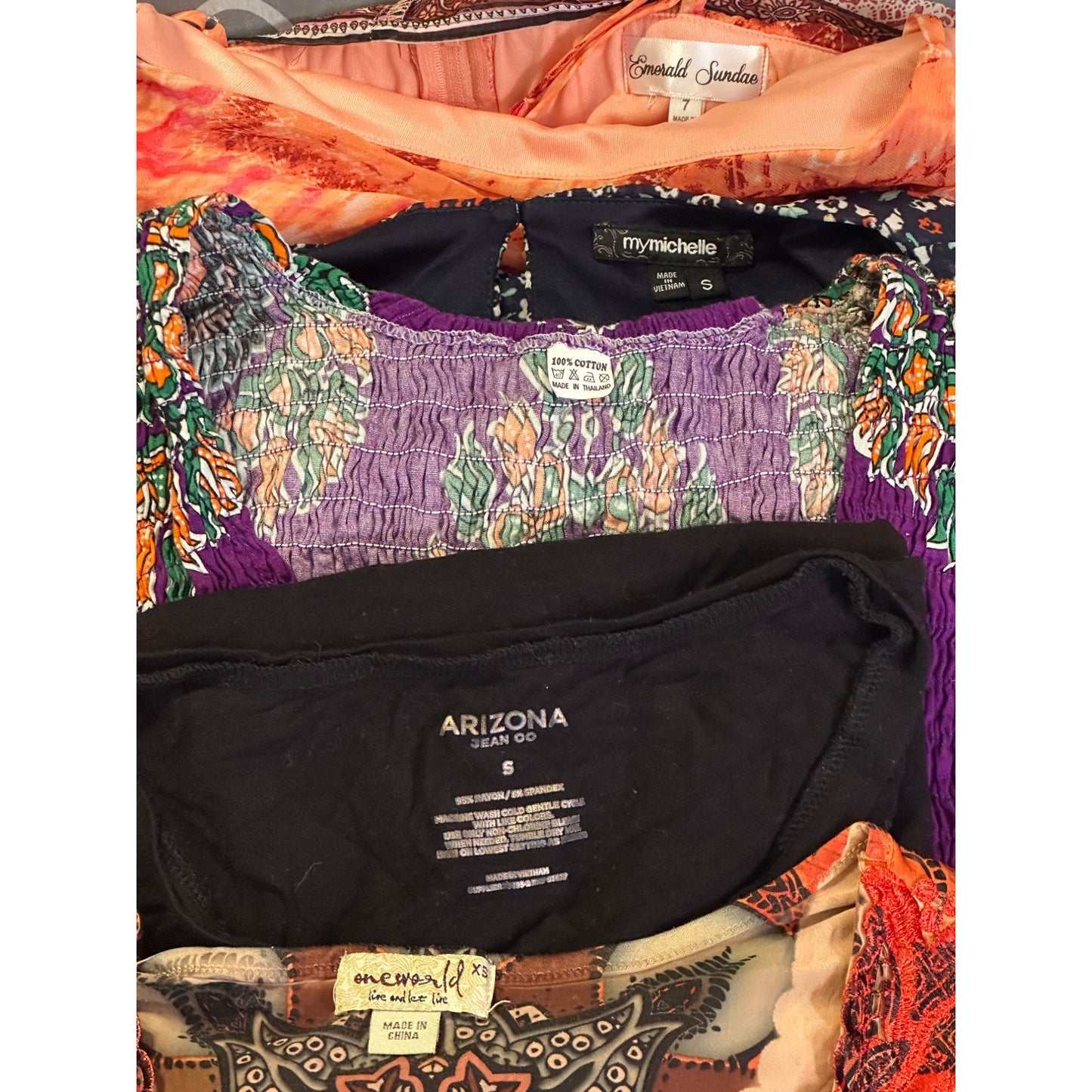 Juniors Women’s Dresses Lot of 5 Sizes XS, S, 7