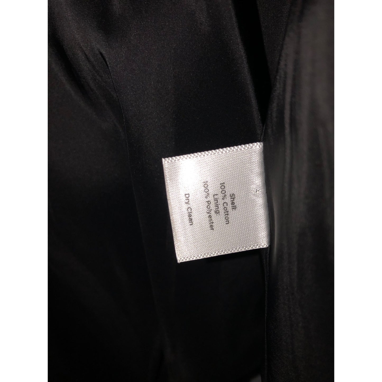 Talbots size 6 black & white swing jacket blazer Pre-Owned