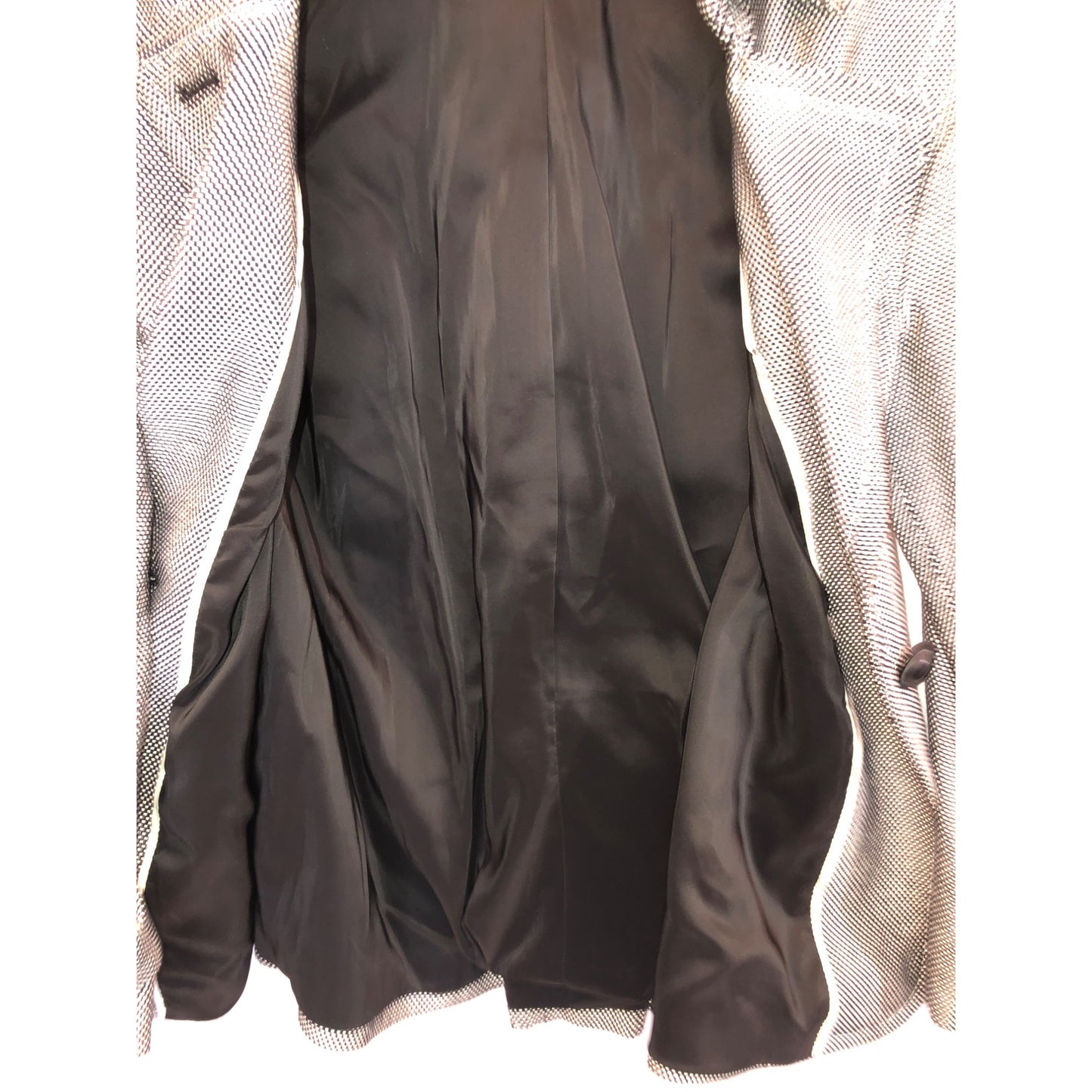 Talbots size 6 black & white swing jacket blazer Pre-Owned