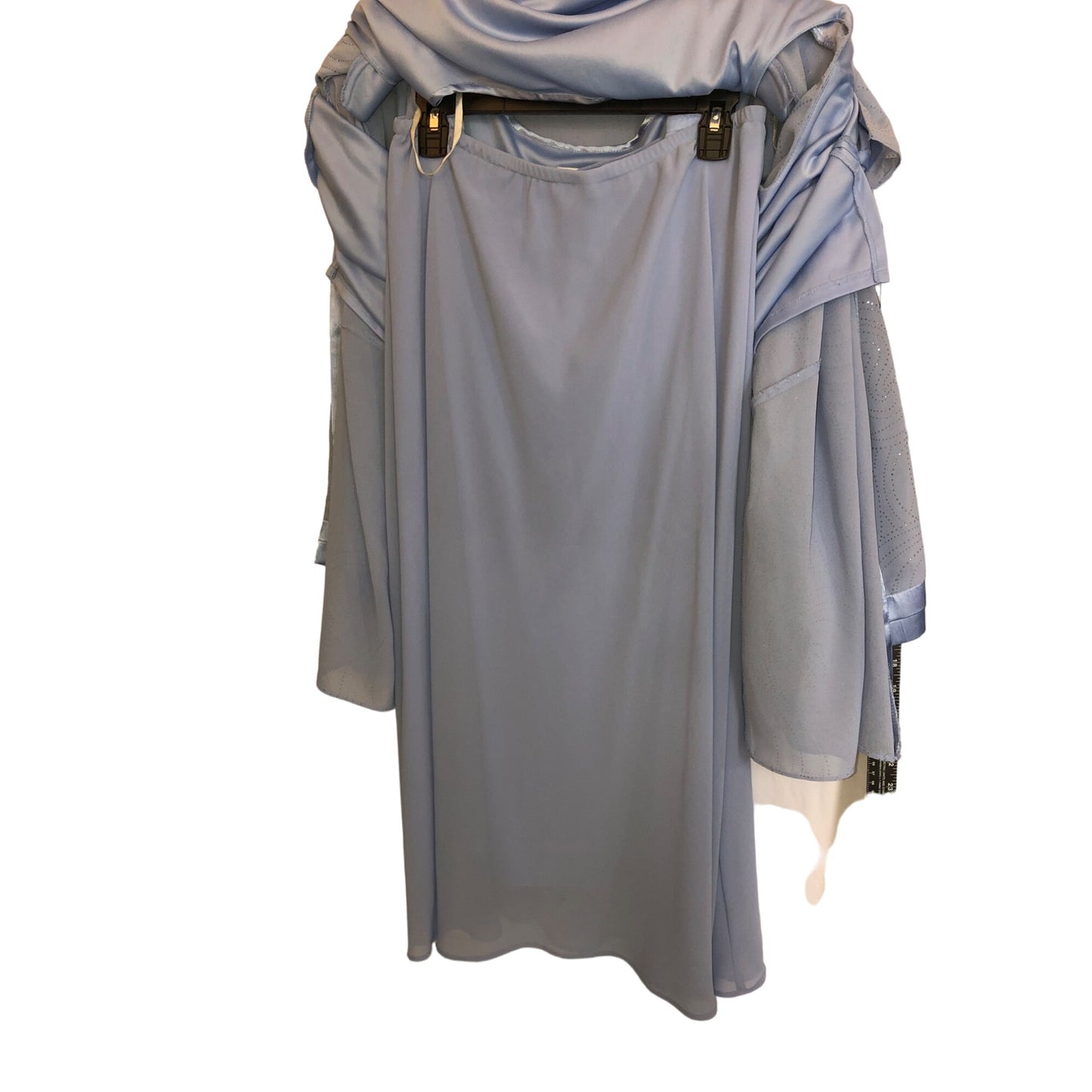 DANA Kay Light Blue 3 Piece Dressy Skirt Suit