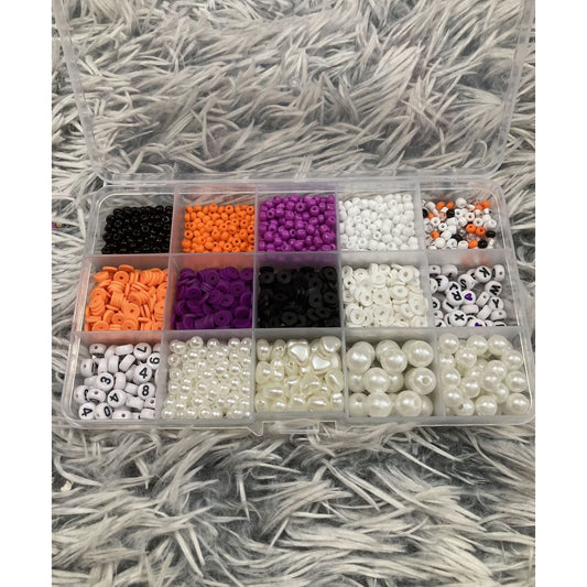 Cute Halloween Colors Beads Jewelry Making Kit