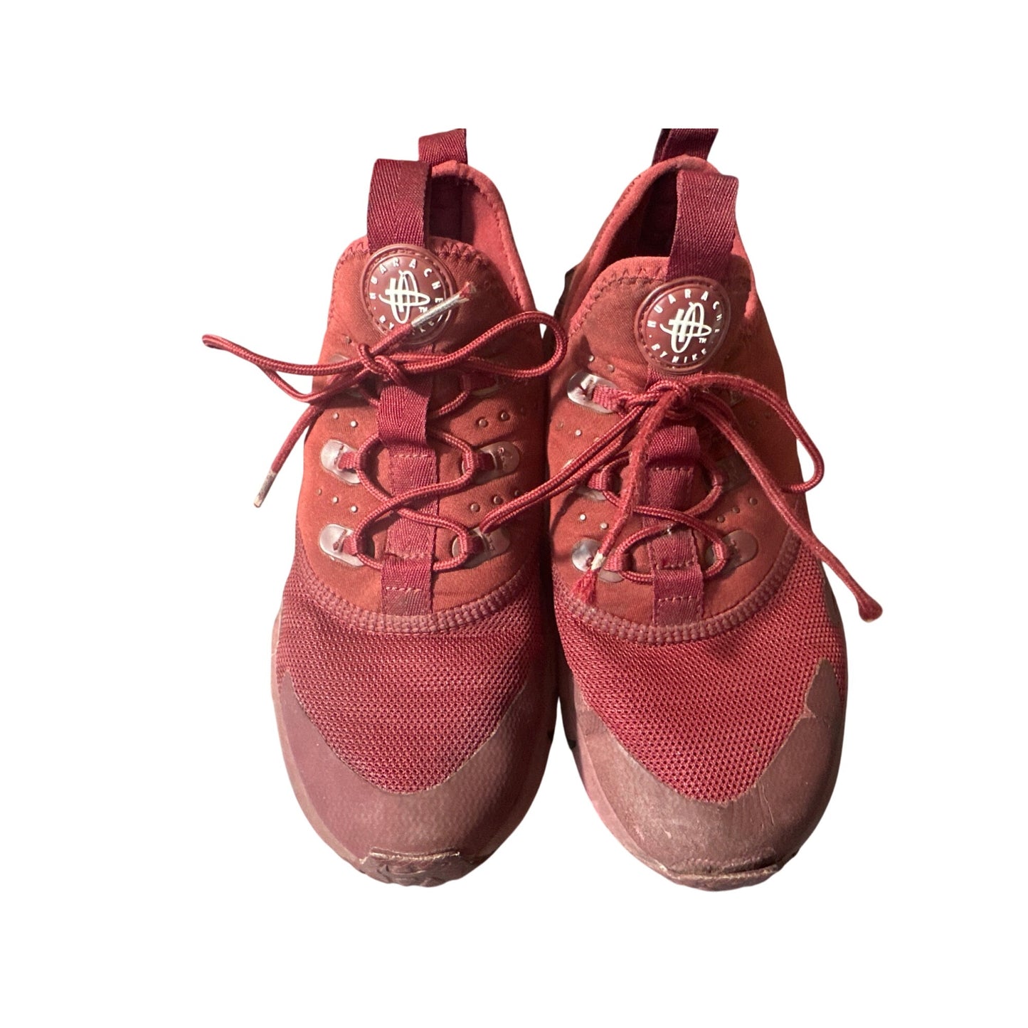 Nike Huarache Drift (GS) Team Burgundy Running Shoe Size 2Y-Pre-Owned