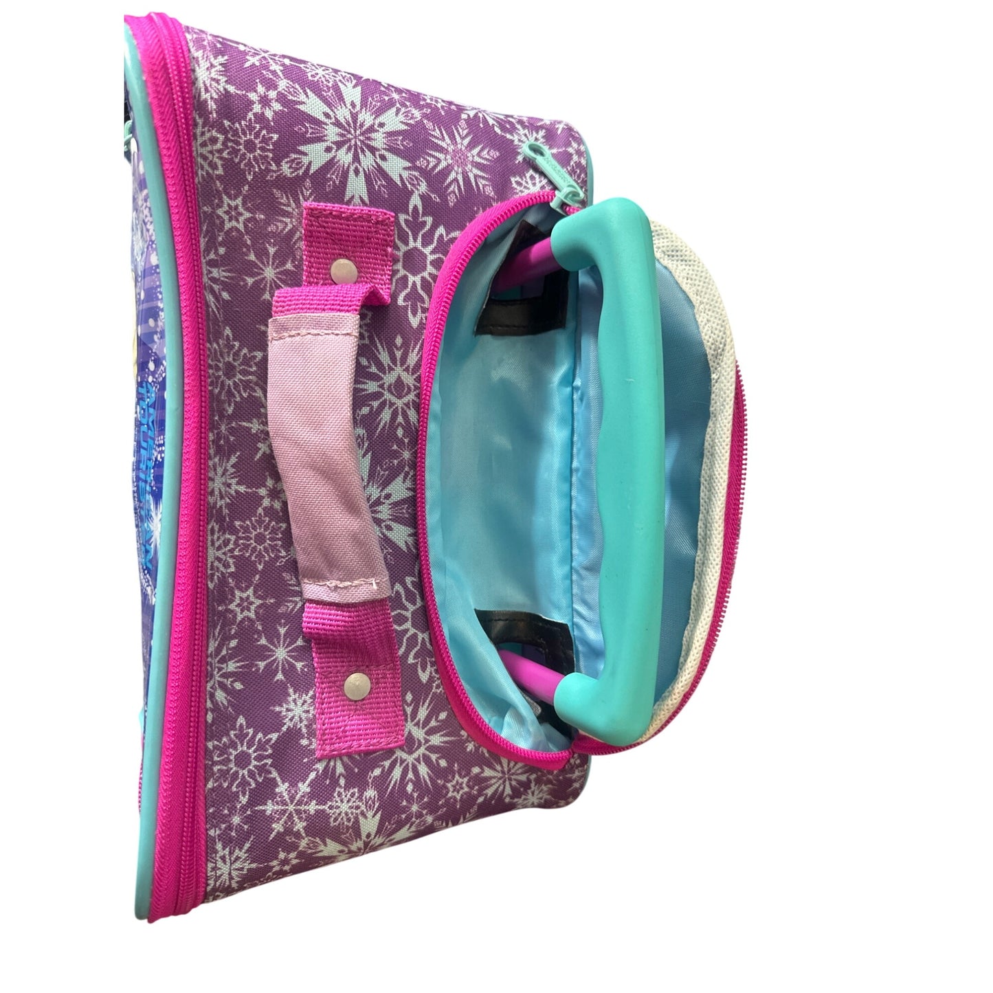 American Tourister Disney Frozen Rolling Travel Carry Bag Luggage-Pre-Owned