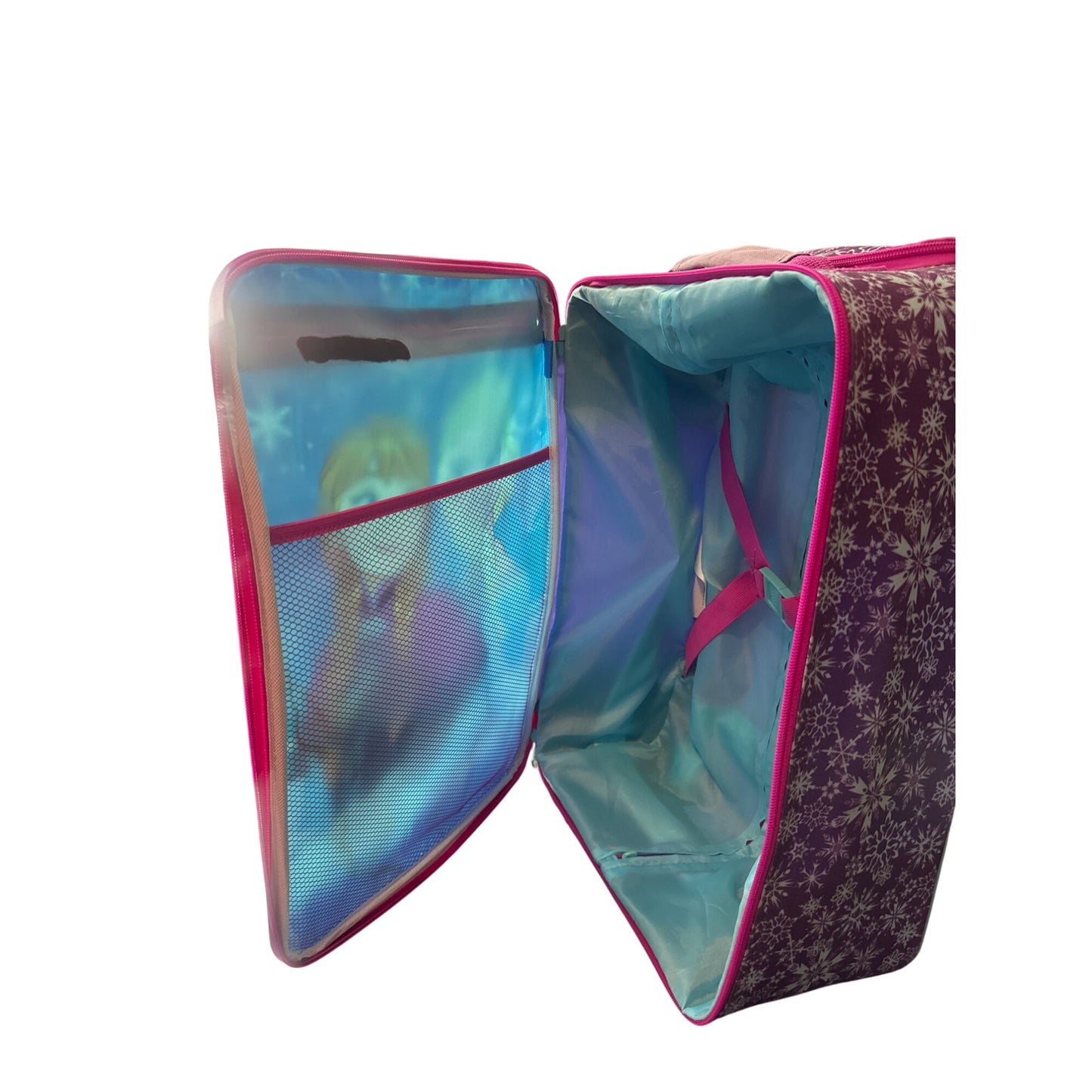 American Tourister Disney Frozen Rolling Travel Carry Bag Luggage-Pre-Owned