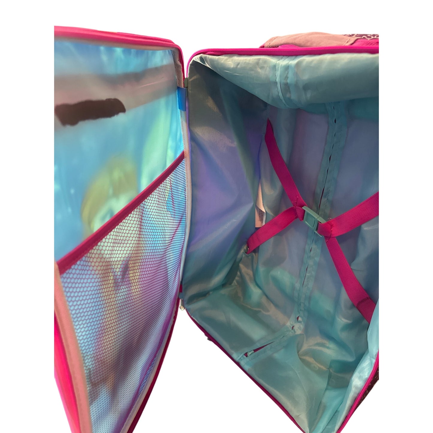 American Tourister Disney Frozen Rolling Travel Carry Bag Luggage-Pre-Owned