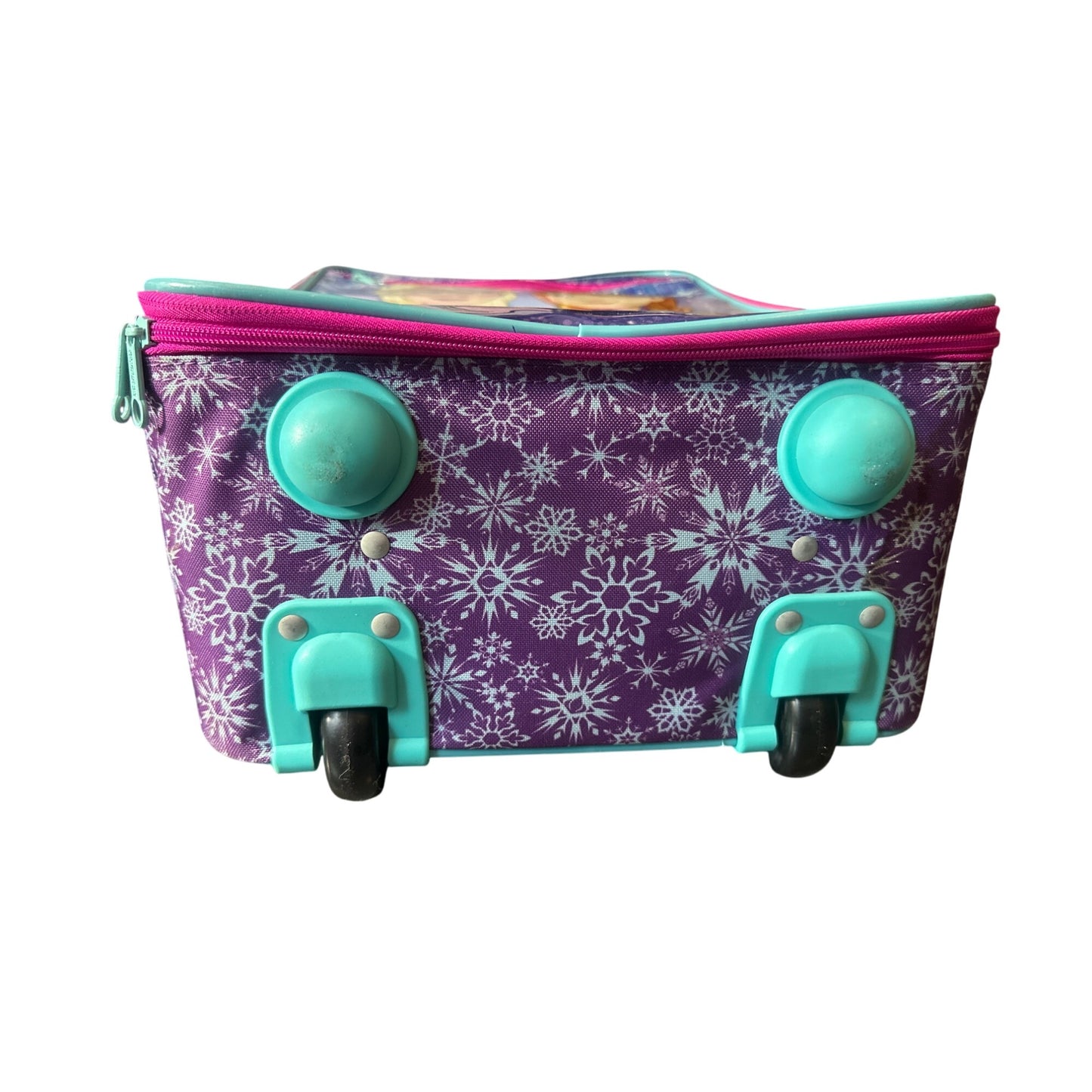 American Tourister Disney Frozen Rolling Travel Carry Bag Luggage-Pre-Owned