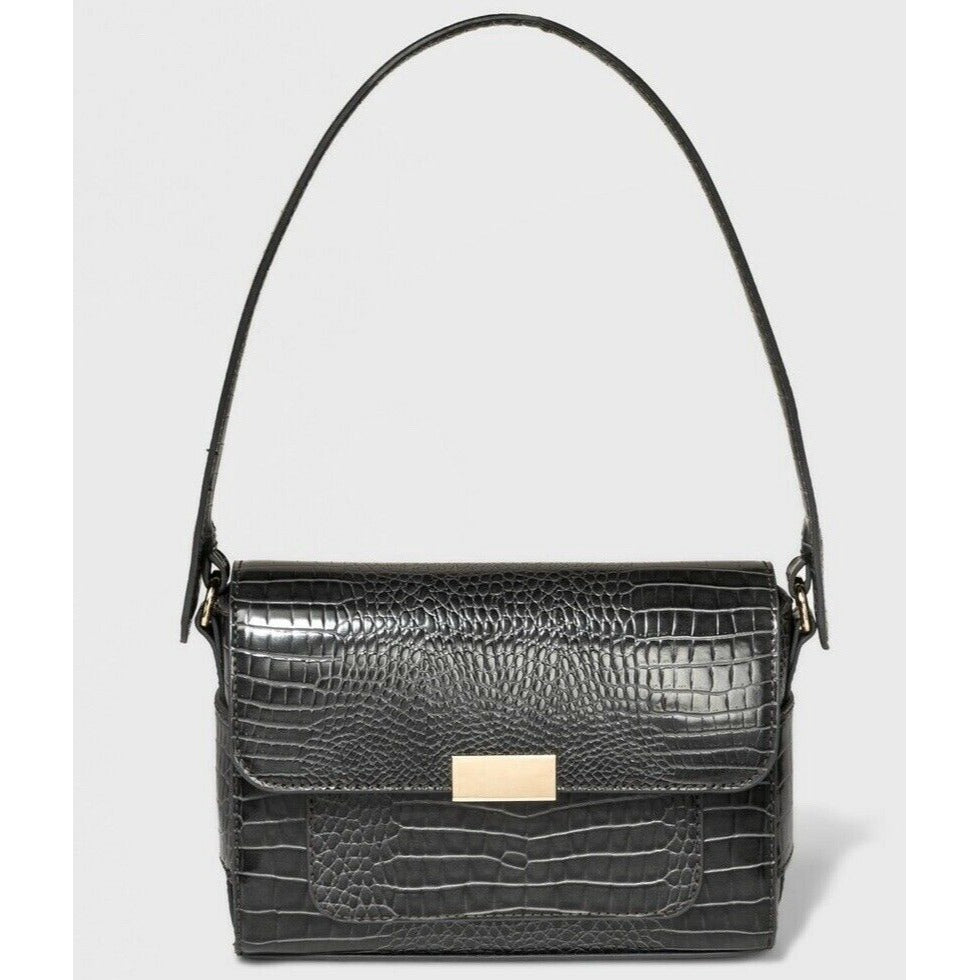 Boxy Satchel Handbag - Variety Sales Etc.