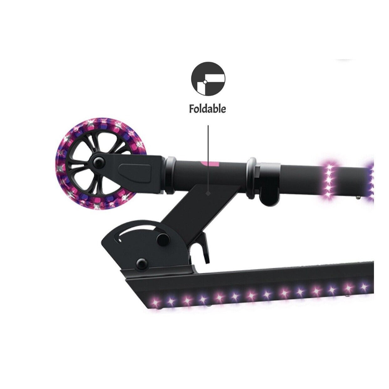 KICK SCOOTER JETSON ORBIT LIGHT-UP FOLDING KIDS Standing Scooter NIB - Variety Sales Etc.